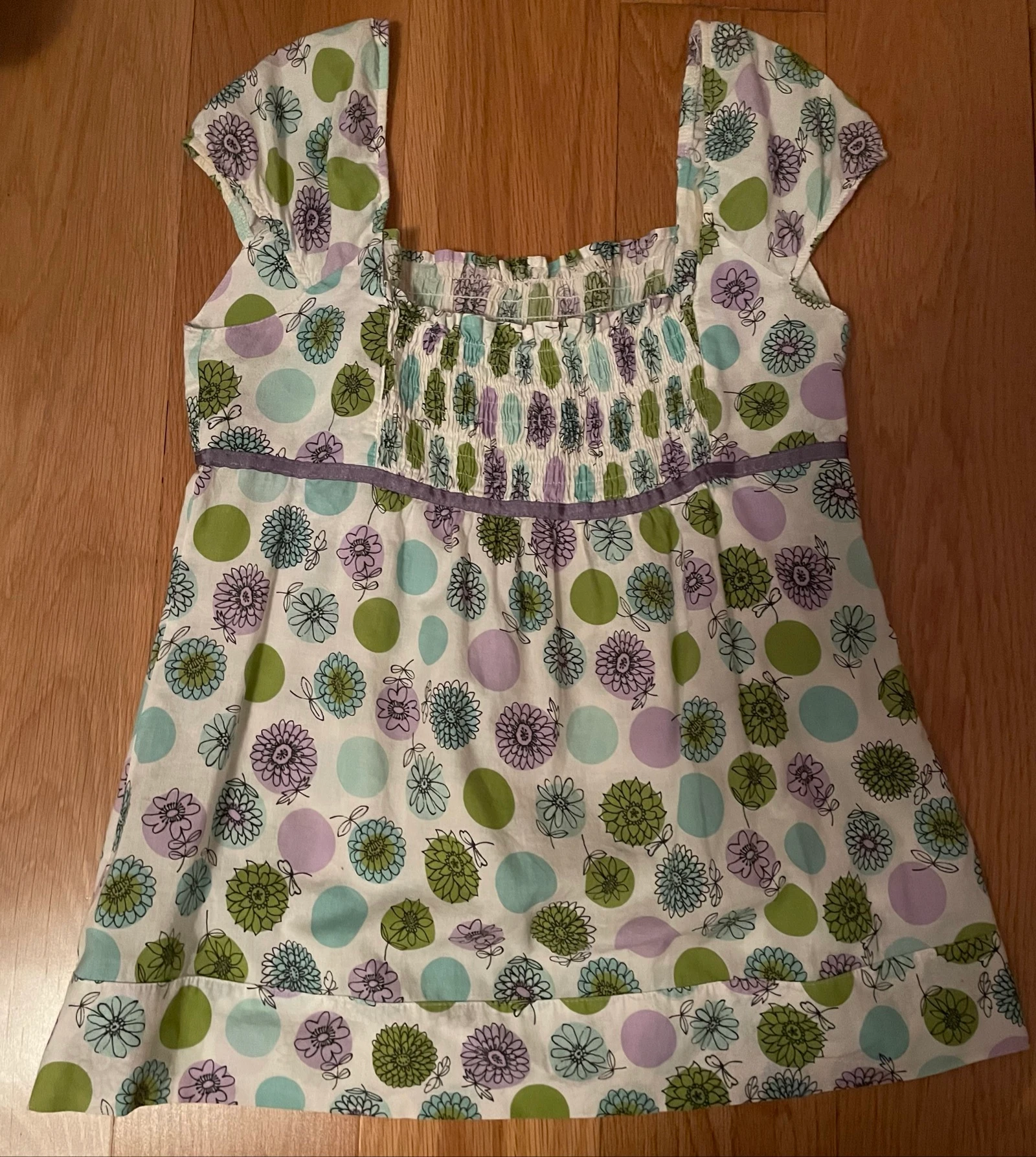 Blusa com flores / Blouse à fleurs